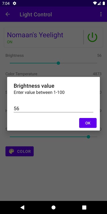 BrightnessInput